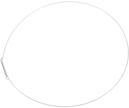 Ressort du Soufflet de Porte de Lave-linge 36cm en Acier | Argenté, Large Compatibilité pour Machine à Laver, Installation Facile, Limite les Fuites D'eau