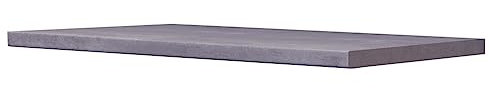 Smart Möbel Arbeitsplatte 210 x 60 x 3,8 cm Beton-grau Dekor Beton-Optik