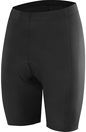 NOOYME Women's Cycling Shorts for Bicycle with 3D Padded Classics Designed Women Bike Shorts (XX-Large, Classic Black)