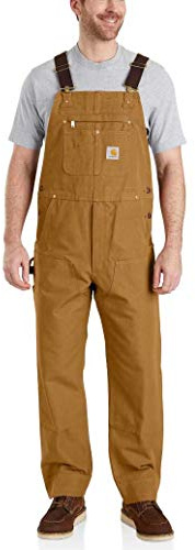 Carhartt, Herren, Lockere Segelleinen-Latzhose, Carhartt® Braun, W40/L30