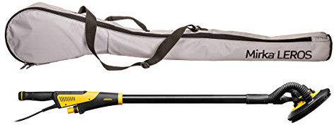 Mirka 2976047 LEROS 950CV Ponceuse Murale - Orbite 225mm - Sac 5.0 - Puissance Absorbée: 350W - Vitesse: 4000-8000/min RPM - Niveau De Bruit: 84 dB - Poids: 3.5kg