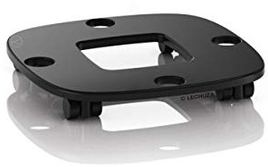 Lechuza Pila Coaster Rollenuntersetzer Schwarz Quadratisch 31x31x4,7 cm Polypropylen 60 kg Traglast