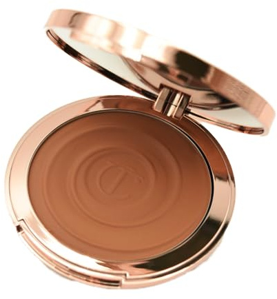 Charlotte Tilbury Beautiful Skin Face Makeup & Body Cream Bronzer - Hydrating Hyaluronic Acid & Pro Vitamin D3 to Blur for a Sun-Kissed Glow - Up to 16Hr Wear, Sweat & Humidity Proof - 2 Medium