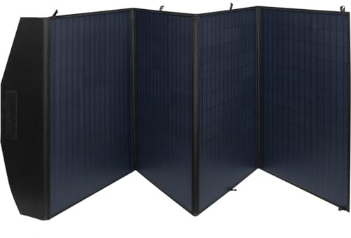 Sandberg Solar Charger 200W QC 3.0+PD+DC | Solar Powered | Foldable Solar Panels | Kickstand for Best Charging Angle | IP67 | High Efficiency Solar Charger for Laptops Phones Tablets Power Stations