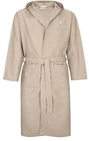 Renato Balestra Bademantel Mikrofaser Herren Damen Unisex mit Kapuze Limited Edition