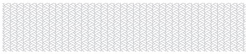 wandmotiv24 Fototapete panorama Graues Muster, selbstklebende Strukturtapete 260g - Mittel (250x50cm) Grau, Muster, weiß, geometrisch, Vektor, Grafik M0127