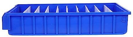 KONTONTY Werkzeug Organizer Aufbewahrungsbox Mit Verstellbaren Fächern Klassifizierungsbox Für Schrauben Und Kleinteile Für Werkstatt Garage Und Büro Mittelgröße Trennwände