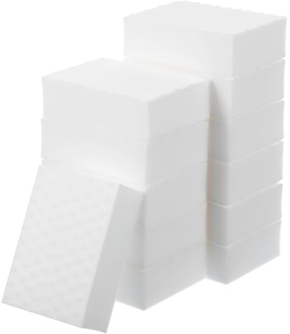 Beavorty 12 Pcs Foam Sponges for Cleaning Dish Washing Sponges Kitchen Double-Sided Strong Absorption Compact and Portable for Kitchen and Bathroom | Strong Absorption, Multi-purpose Use, Suitable for Home and Windows, Household Cleaning Supplies