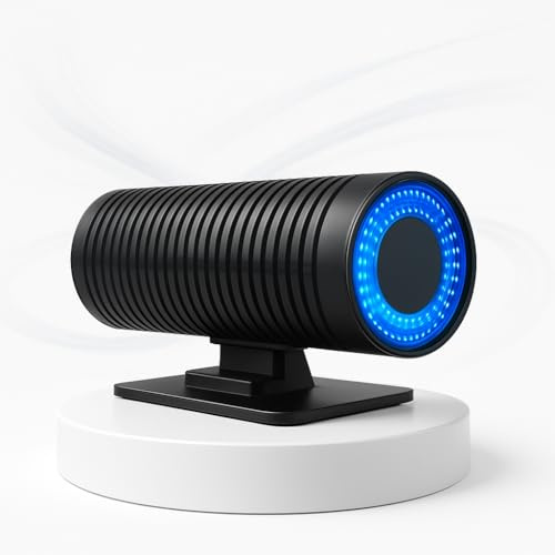 Breathing Better UK - Blue Crisp Air 31- Air Purifier + Fragrance Diffuser - Home Or Car - Double Fan - 4 Stage Filter For Ultimate Pure Air. Battle 99% Pollen. Dust. Smoke. Pm2.5. Car Fumes. Virus