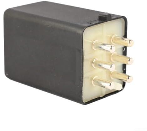 Zilimontt Relé de bomba de combustible de repuesto para W123 Series 280E 280CE 280SE 1977-1982 12V Pieza de repuesto negra