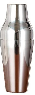 RLVYTA Cocteleras Coctelera de Dos Piezas de 650 ml/Herramientas de Bar Cocteleras de Metal de Acero Inoxidable Accesorios para Barra(Polished)
