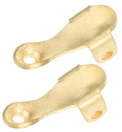 PartyKindom 2pcs High Purity Trombone Water Key Sealing Ring Quick Drainage Mains Water Key for Trumpet Valve Replacement