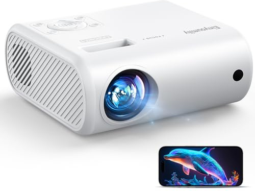 Proyector Mini Portátil Admite Compatible con Windows, iOS, Android y HDMI