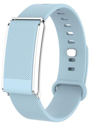 DCU TECNOLOGIC Move FitBand Bracelet d'activité Intelligent sans écran, Noir, 120 Modes Sportifs, Surveillance 24/7, Batterie 30 Jours, IP68 (Bleu)