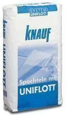(1,76 EUR pro kg) Knauf Uniflott Spachtelmasse Spachtel 25kg Sack