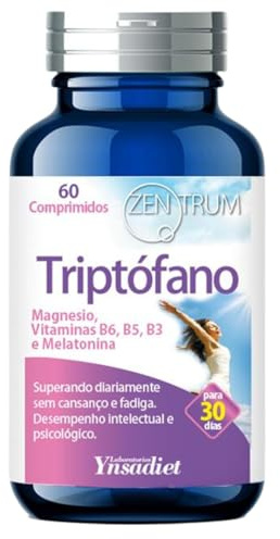 Zentrum Triptòfano + Melatonina, 60 compimidos