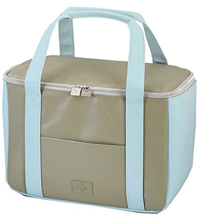 Sehr große Be Cool City Kühltasche Island Paradise L mit 44x 22 x 29 cm, ca. 28 l Volumen - Platz für einen großen Einkauf. Elegant, mit ergonomischen Griffen