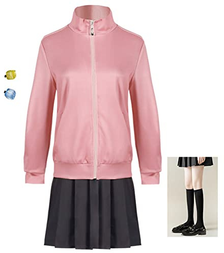 Zhongkaihua Bocchi rocken cosplay anime Goto Hitori cosplay kostym outfit halloween utklädnad kläder för vuxna