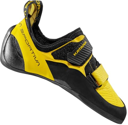LA SPORTIVA Scarpette Arrampicata Katana, Yellow-Black, EU 43