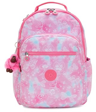 Kipling SEOUL Großer Rucksack, Garden Clouds (Rosa)
