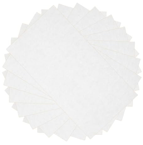 Papier Sulfurisé pour Four 300 Feuilles en Papier Silicone Blanc