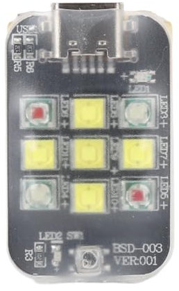 Akozon Lumière Stroboscopique de Drone Haute luminosité, Lampe de Nuit LED pour Mini 4K 4 Pro, Avata 2, et Plus