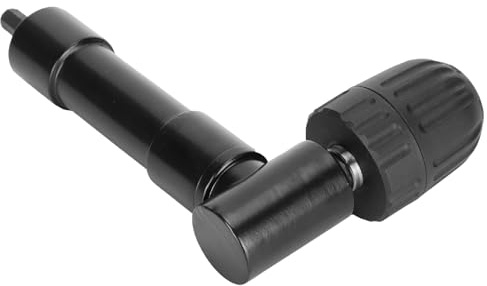 Generic Right-Angled Drill Attachment Adapter, 90 Degrees, Drill Extension, Drilling Feed, Tools, Black