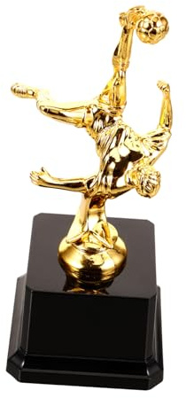 UPKOCH Calcio Decorativo in Resina Coppa Premio per per 20 Cm Adatto per Eventi Sportivi e