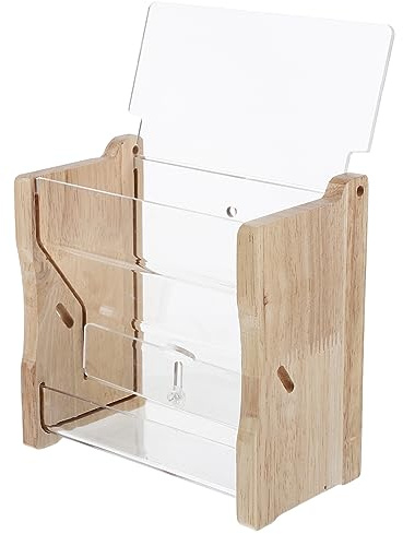SUPVOX Mangeoire pour Poules Automatique Acrylique Transparent Distributeur De Nourriture pour Oiseaux Perroquets Pratique Et Résistant