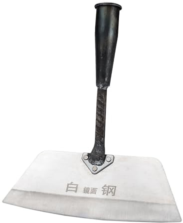 Hemobllo Pelle De Jardin Petite Et Robuste pour Désherbage Manuel, Outil en Acier Manganèse 26 Cm, pour Jardinage, Terrasse Et Entretien Facile des Bordures