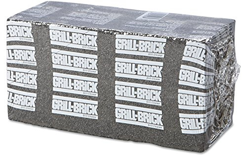 3M Grill-Brick Grill Cleaner GB12, 12 Pack of 3.5 in x 4 in x 8 in Grill Bricks, Heavy Duty, Cleans Away Carbonized Grease and Oil, Flat Top Griddle Cleaning, Commerical Kitchen