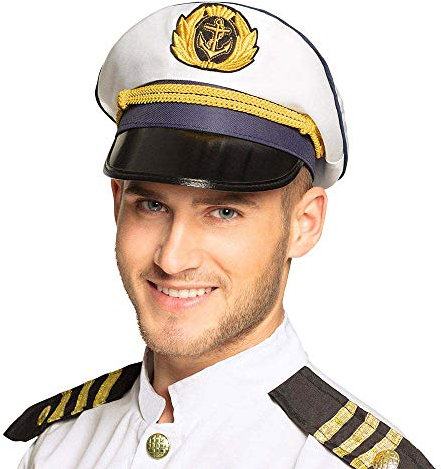 Boland 44353 - Kapitänsmütze für Erwachsene