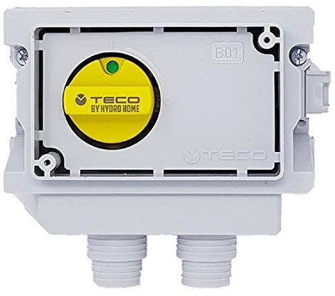 Valvola intercettazione Gas ad incasso a U attacchi dal basso Teco K2.1 by HYDRO HOME