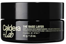 Caldera + Lab The Base Layer | Men's Organic Face Cream Moisturizer for Dry, Sensitive, & Normal Skin – Vegan, Natural & Antioxidant Packed Facial Skincare