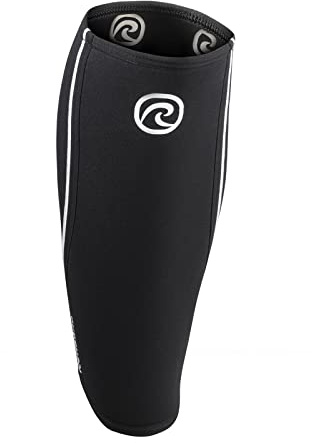 Rehband Neopren Wadenbandage 1 Stück oder 1 Paar, Kompressionsbandage für Wade und Schienbein, Schienbeinschutz für Deadlifts