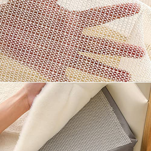 rutschfest Bereich Teppichunterlage, PVC-Antirutschmatten, Schubladeneinlagen, Teppich-Antirutscheinlage, für Zuhause, Büro, Auto, Palette (Size : 2.2mx2m)
