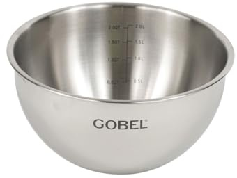 Gobel - Cul de poule - fond rond - inox - Ø 20 cm