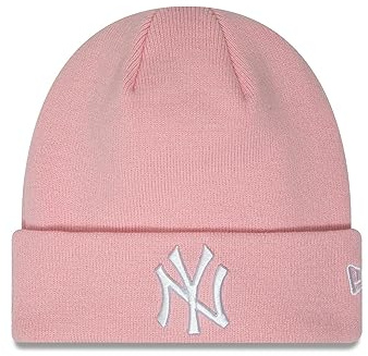 New Era New York Yankees MLB League Essential Pink Cuff Knit Beanie
