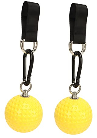 CHICIRIS Klimmzugballgriff, Klimmzugballgriff Verhindern Rutschen, Multifunktionale Kletterballgriffe mit Riemen für Krafttraining und Fitness