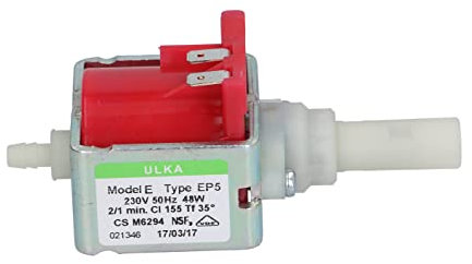 Mondo Casa Pompa Acqua Ulka EP5 48W per Macchina Caffe Compatibile De Longhi A Modo Mio
