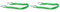 Connex B34442 Bandes de levage Polyester 2 m x 60 mm (Lot de 2)