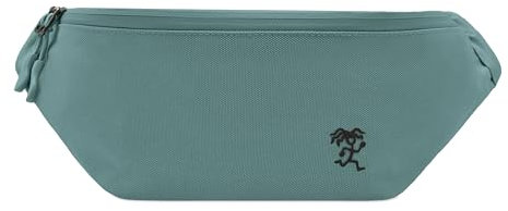 FUCHS & REBELL® Hip Bag Fiete - Durchdacht & Nachhaltig – Stylische Crossbody Brusttasche mit Magnetschnalle, flexiblem Gurt & Anti-Diebstahl Fach für Festival – Wasserabweisend - 2,5L (Mint Blau)