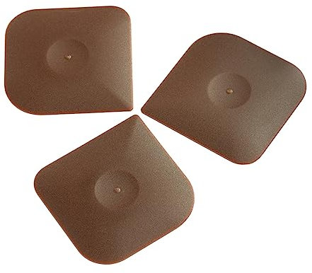 TOPBATHY Lot De 3 Grattoirs Cuisine Compacts En Plastique Pour Poêles En Fonte, Outil De Nettoyage Pratique Pour Casseroles Et Grillades, Accessoire Indispensable Cuisine Familiale