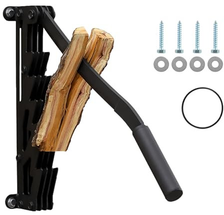 Umelee Spaccalegna Manuale, Spaccalegna a Muro, Taglialegna a Risparmio di Lavoro, Spacca Legna, Wood Splitter per Uso Domestico e Uso Esterno (M)