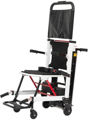 FANGZHL Elektrischer Treppensteiger,Elektrischer Treppenliftstuhl,Rollator Faltbar Und Leicht Mit Sitz,Treppenmobilitätshilfe,Treppenlift,Electric Stair Climber Aus Aluminiumlegierung A