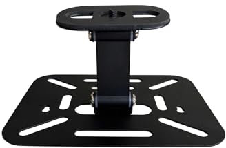 Supporto per proiettore – Supporto per proiettore con interfaccia a vite da 1/4 pollici – Supporto universale per proiettore desktop multiangolo, girevole a 180°, per home theater, sala giochi