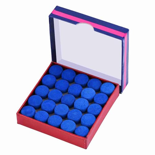 Leapiture 50 Stück Snooker-Queue-Spitzen, harte Queue-Spitzen, Pool-Queue-Ersatzspitzen mit Klebstoff, einlagiges Design, für Snooker-Queue-Reparatur-Enthusiasten (13 mm)