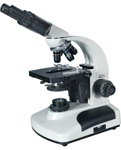 40X-1600X Microscope Biologique Binoculaire Luminosité Réglable Lampe Halogène Microscopio Étudiant Home School Education