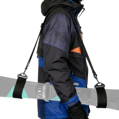 3pcs Snowboard Shoulder Strap Ties & Auxiliary Binding Straps Set, Adjustable Ski Boot Carrier Leash for Men and Women Carrying Ideal Accessory Gifts Accessories for Snowboard Skiing Boots & Skates