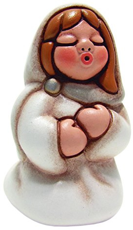 THUN - Presepe della Famiglia Maria, in Ceramica, h 7,6 cm